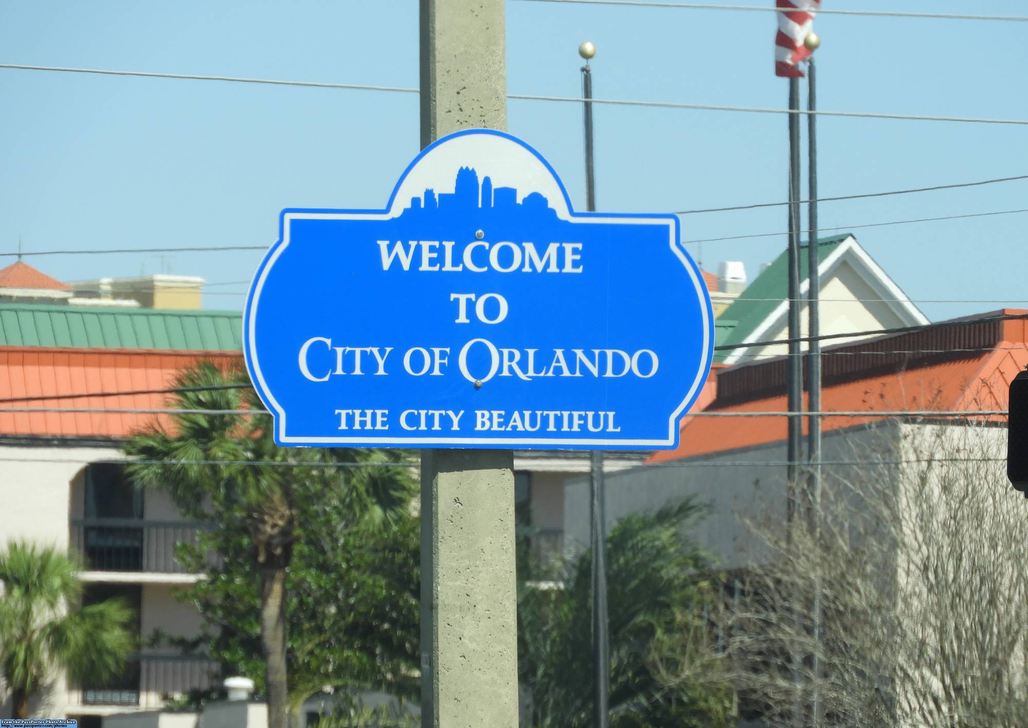Welcome to Orlando sign