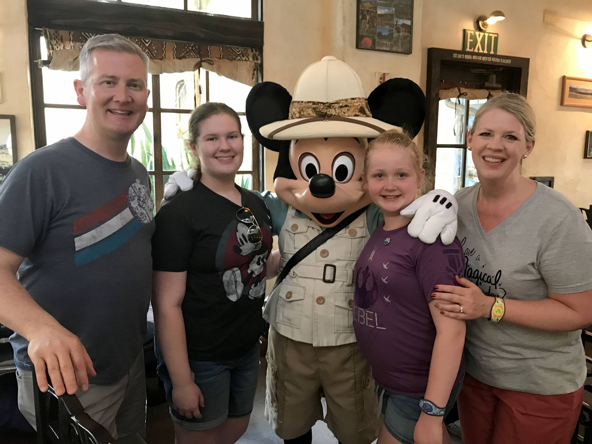 Mickey Mouse Tusker House Dining