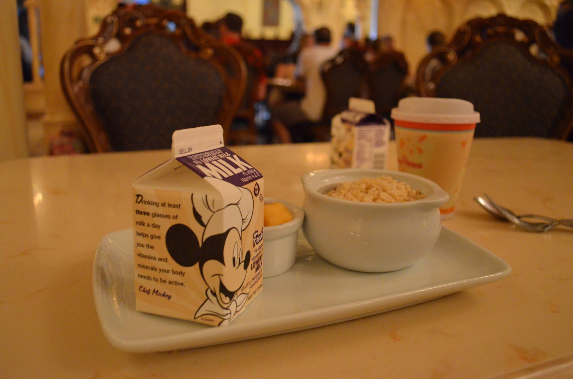 Breakfast Cereal at Be Our Guest