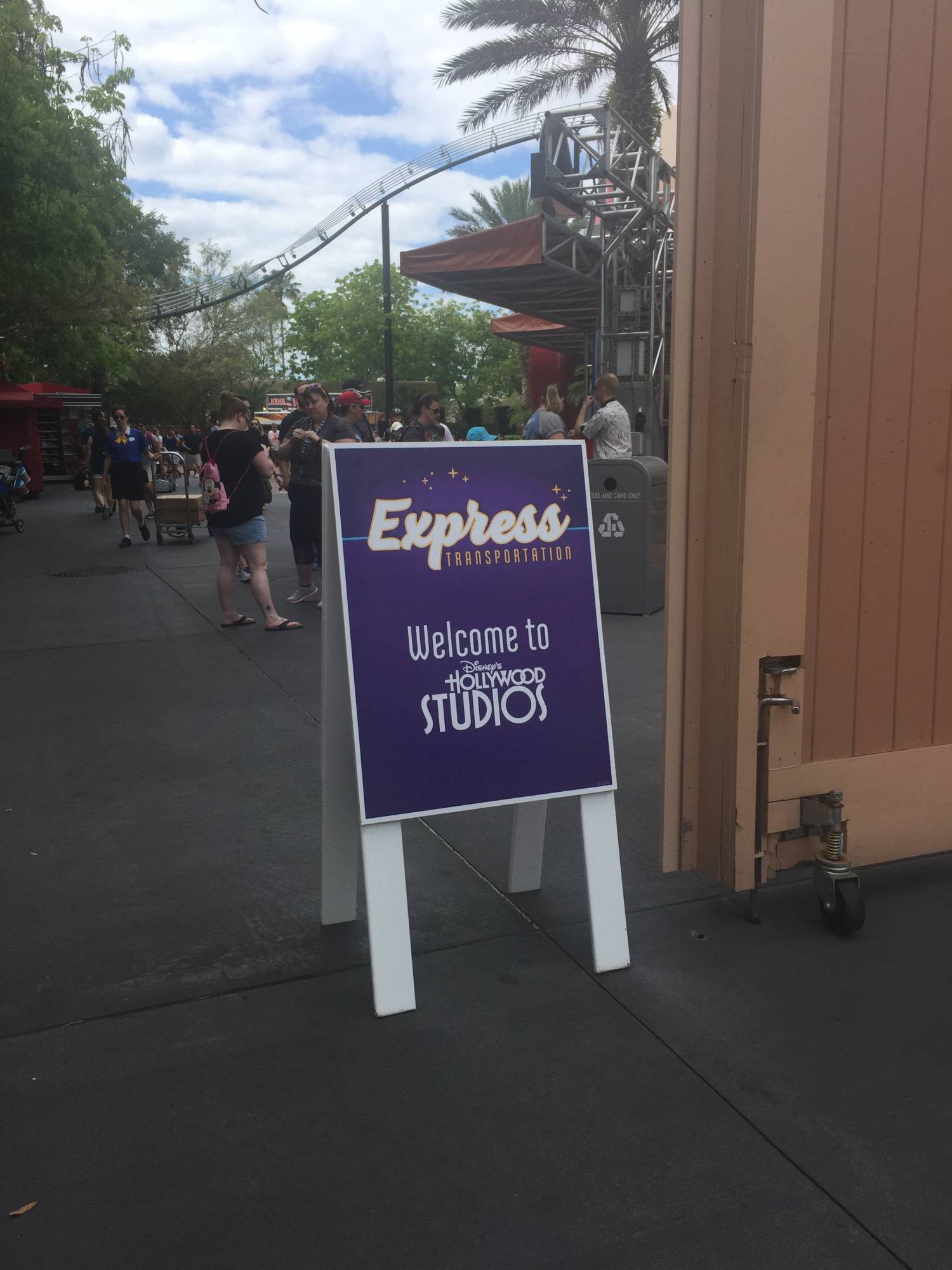 Express Transportation Sign