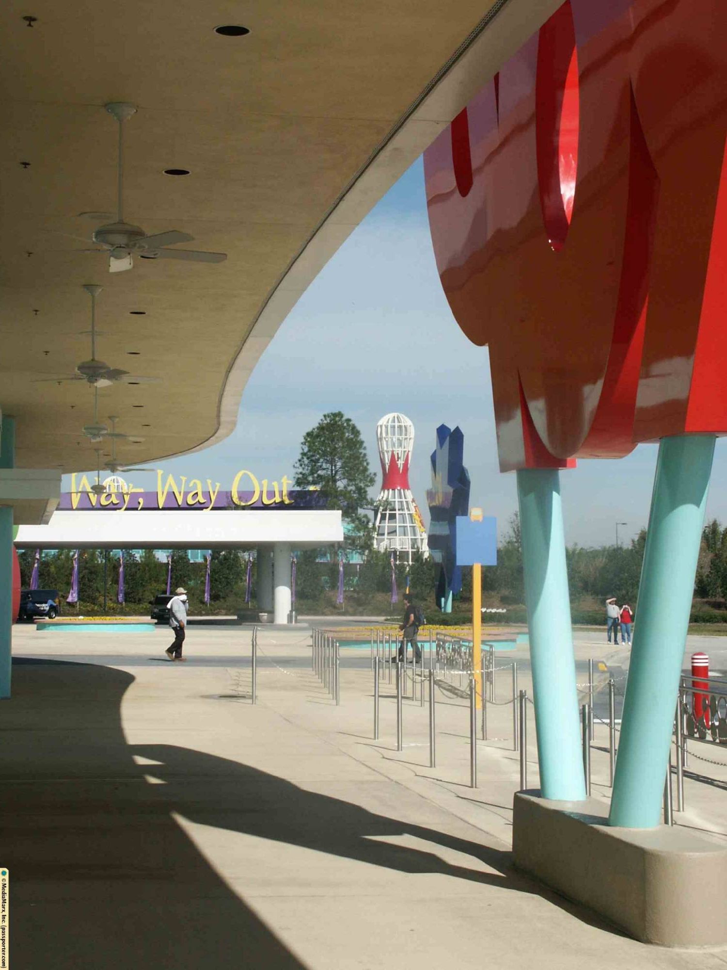 Pop Century - Bus Stops