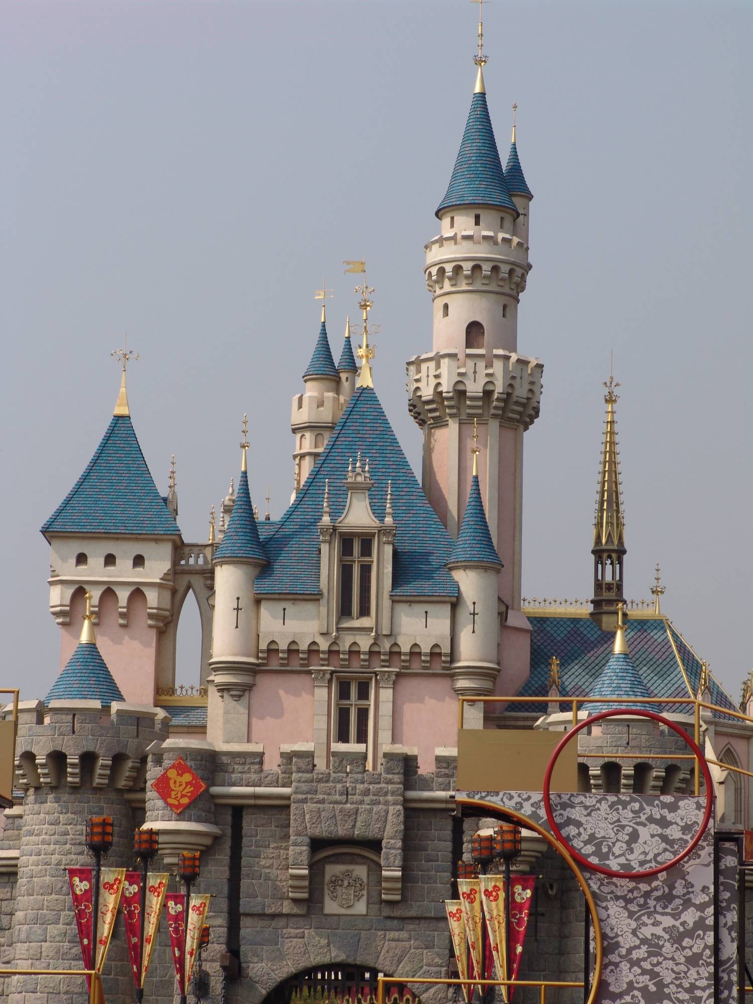 Hong Kong Disneyland - Sleeping Beauty Castle