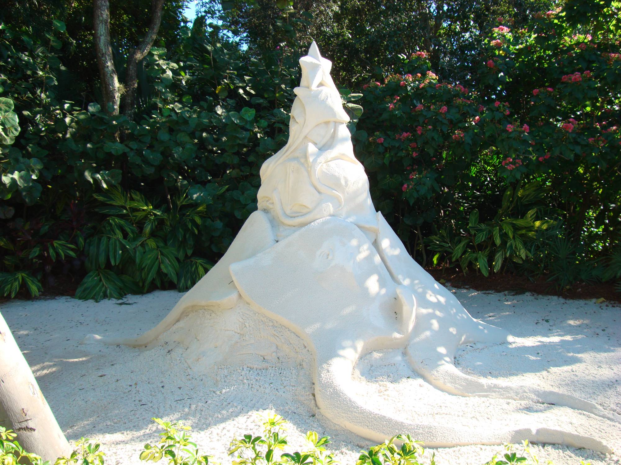 Discovery Cove - sand sculpture