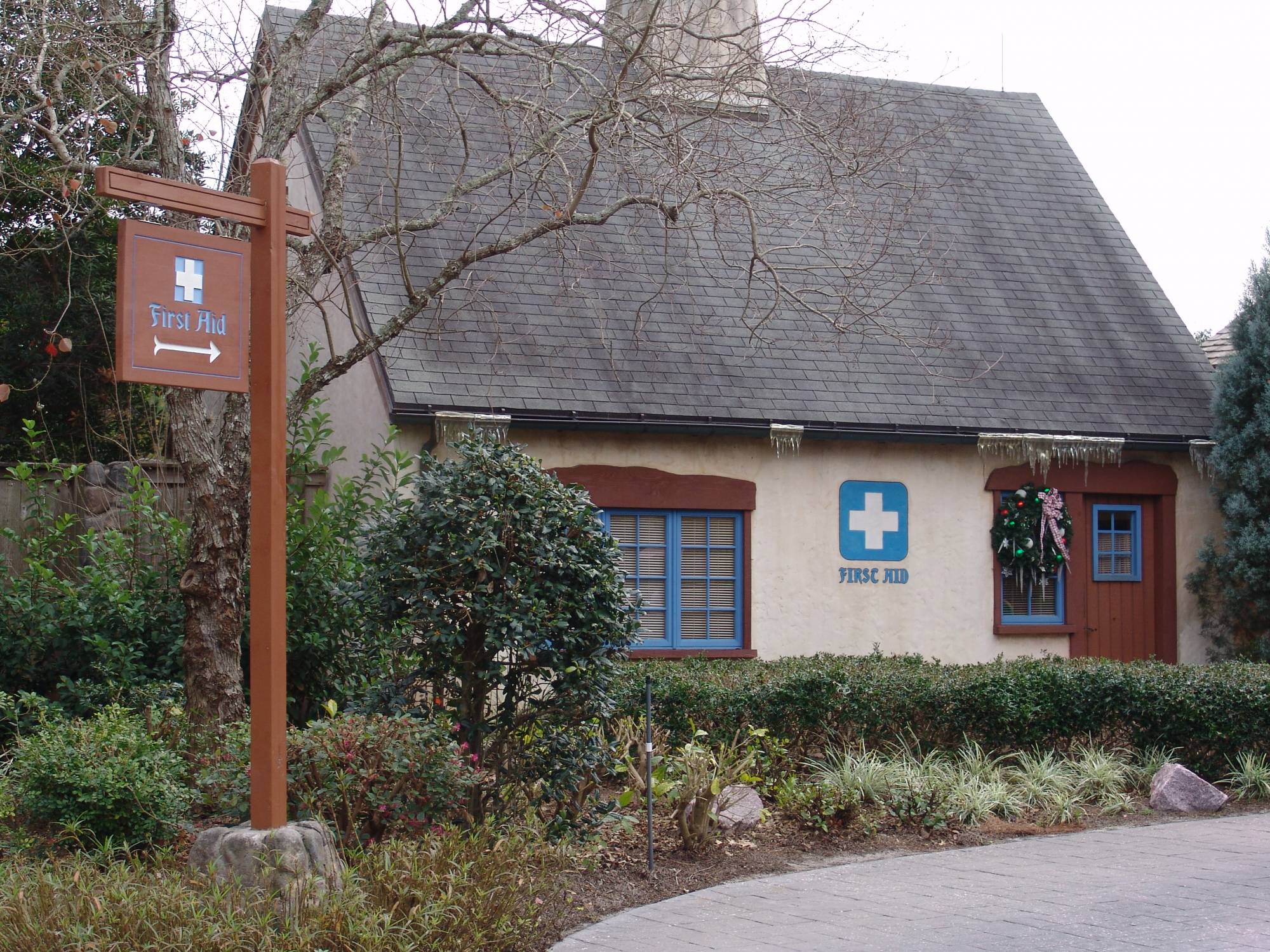 Blizzard Beach - first aid center