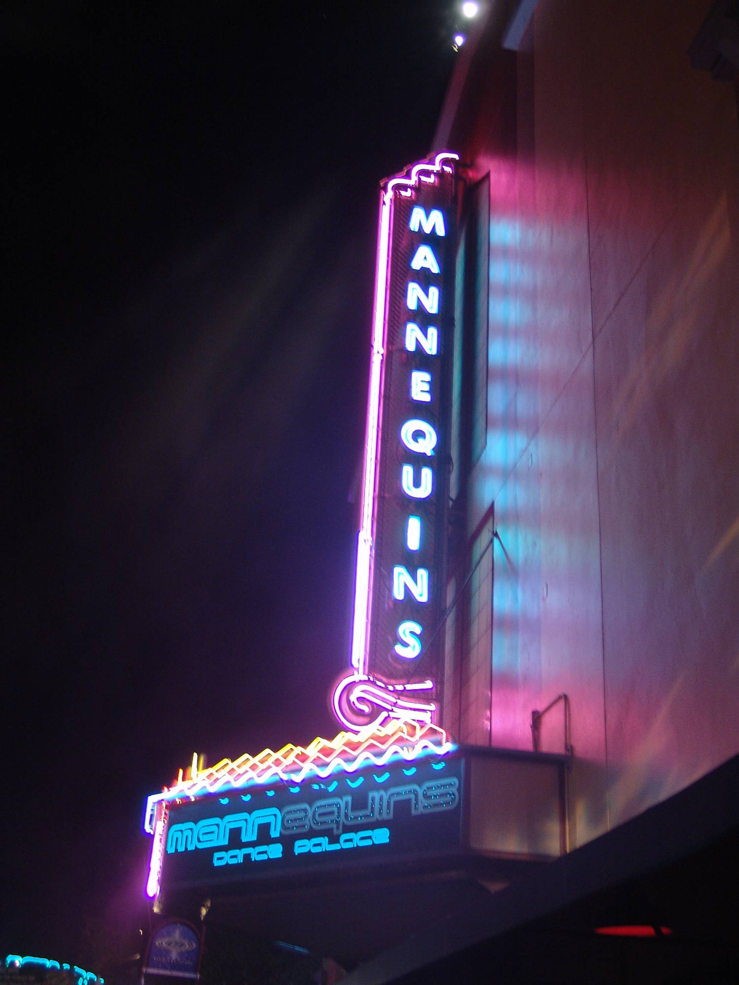 Downtown Disney - Pleasure Island at night