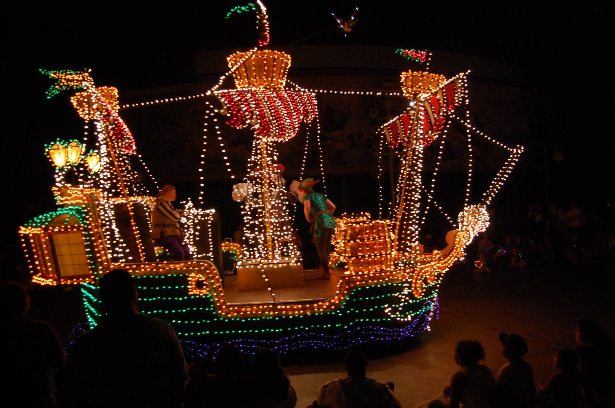 Disney's California Adventure--Disney's Electrical Parade-Pirate Ship