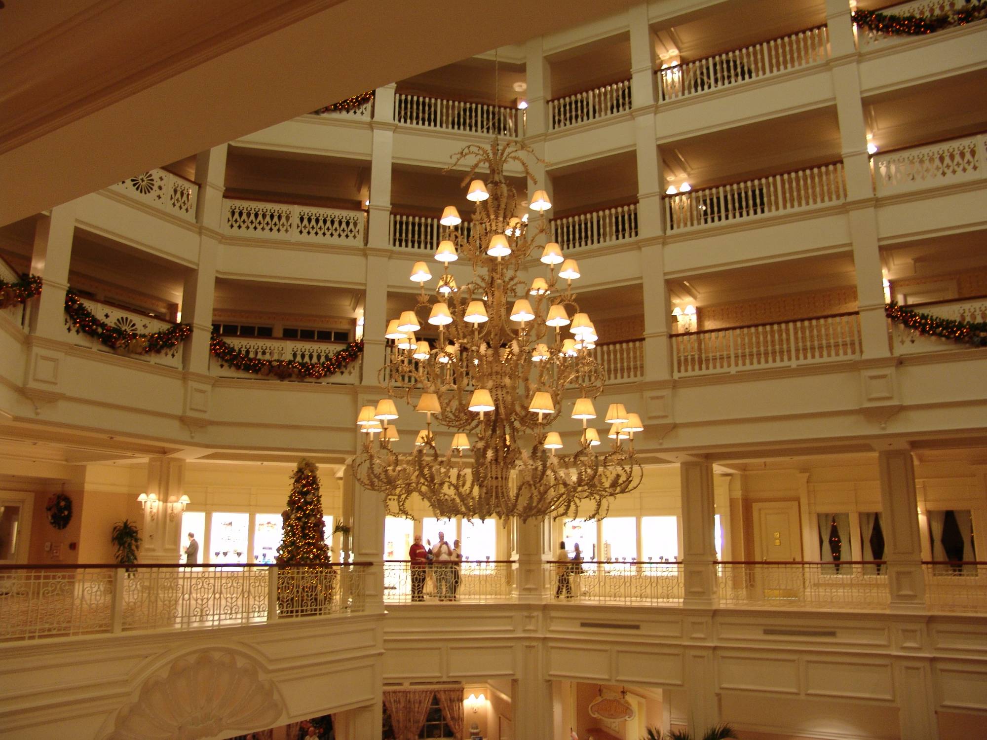 Grand Floridian - lobby chandelier