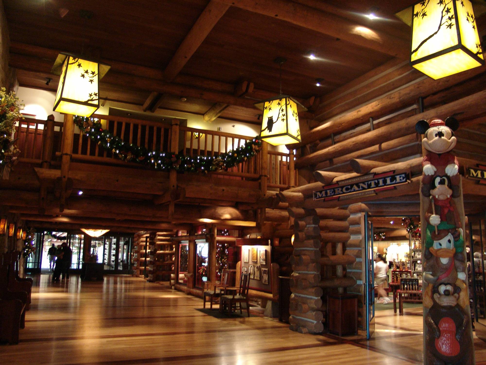 Wilderness Lodge - entrance to Mercantile