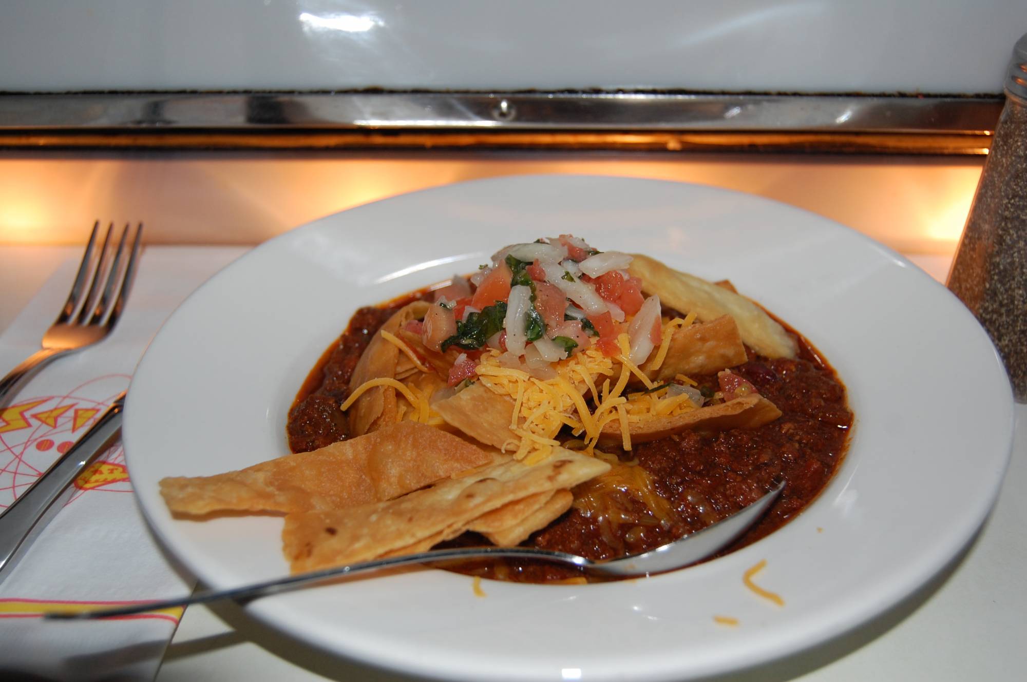DHS: Commissary Lane: Sci-Fi Dine In Theatre: 7 Bean Beef Chili