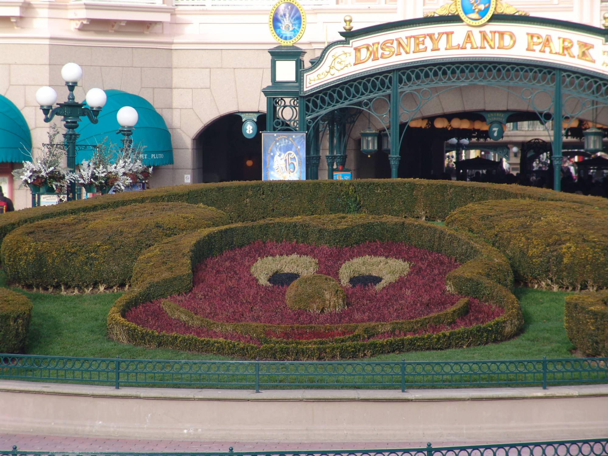 Disneyland Paris - Mickey flowers