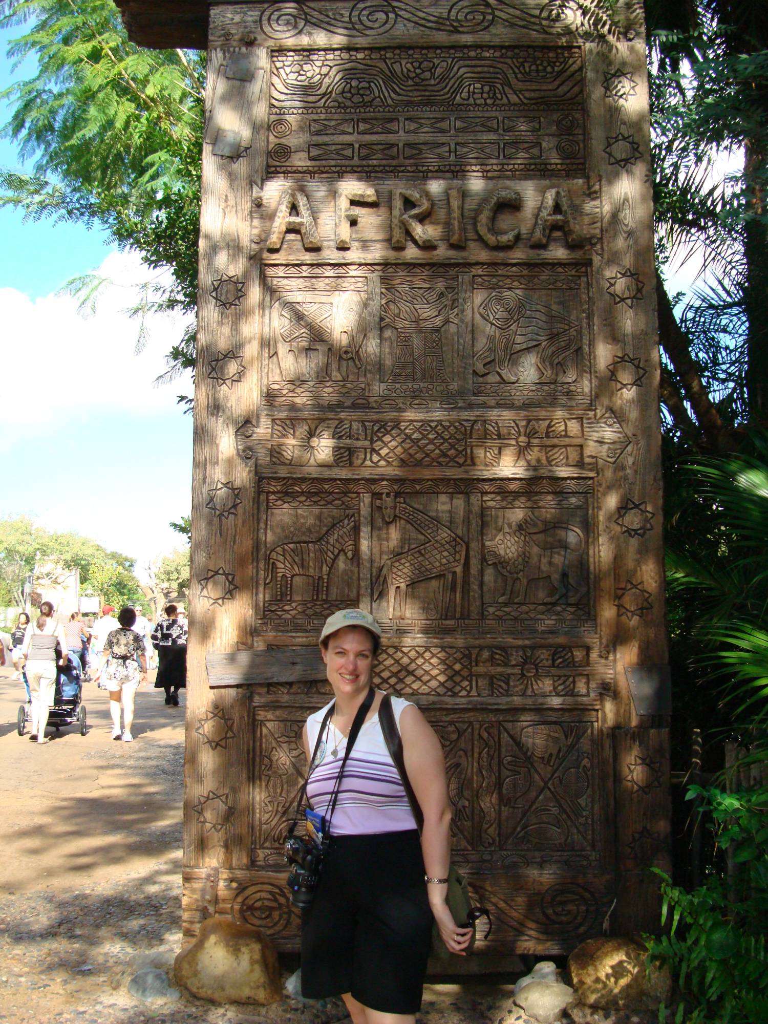 Disney's Animal Kingdom - entrance to Africa