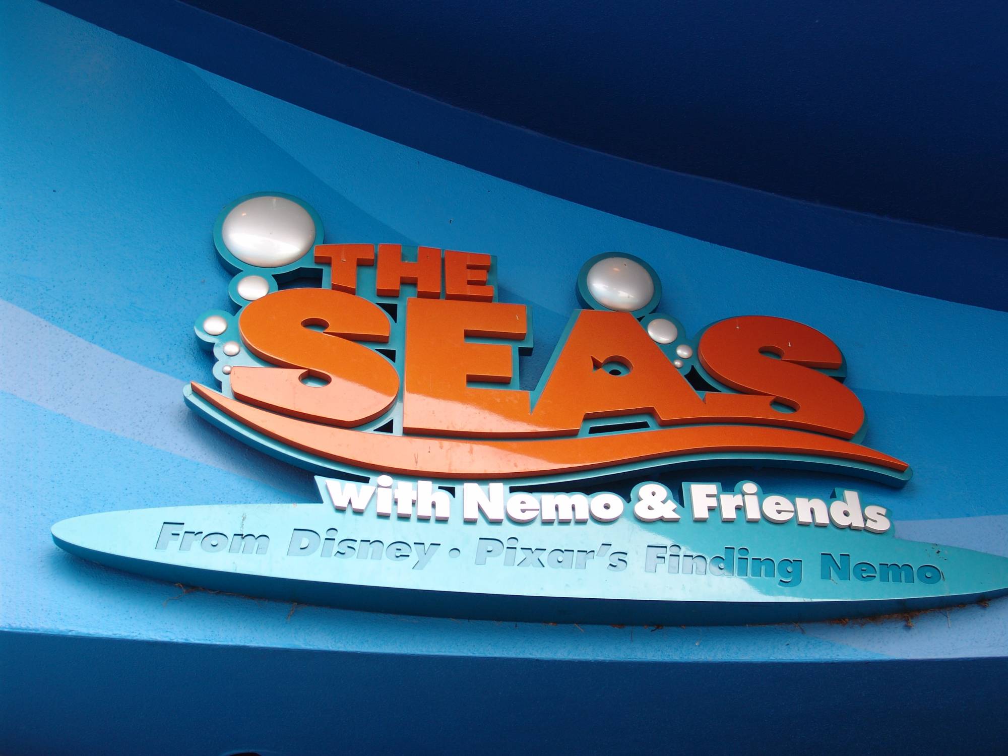 Epcot - The Seas with Nemo and Friends.