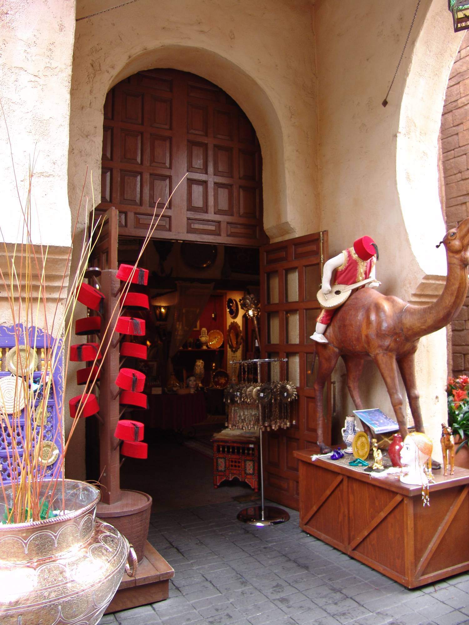 Epcot - Morocco shops