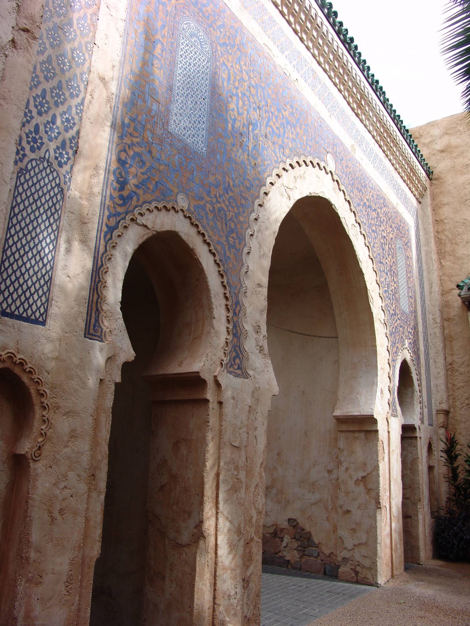 Epcot - Inside Morocco pavilion