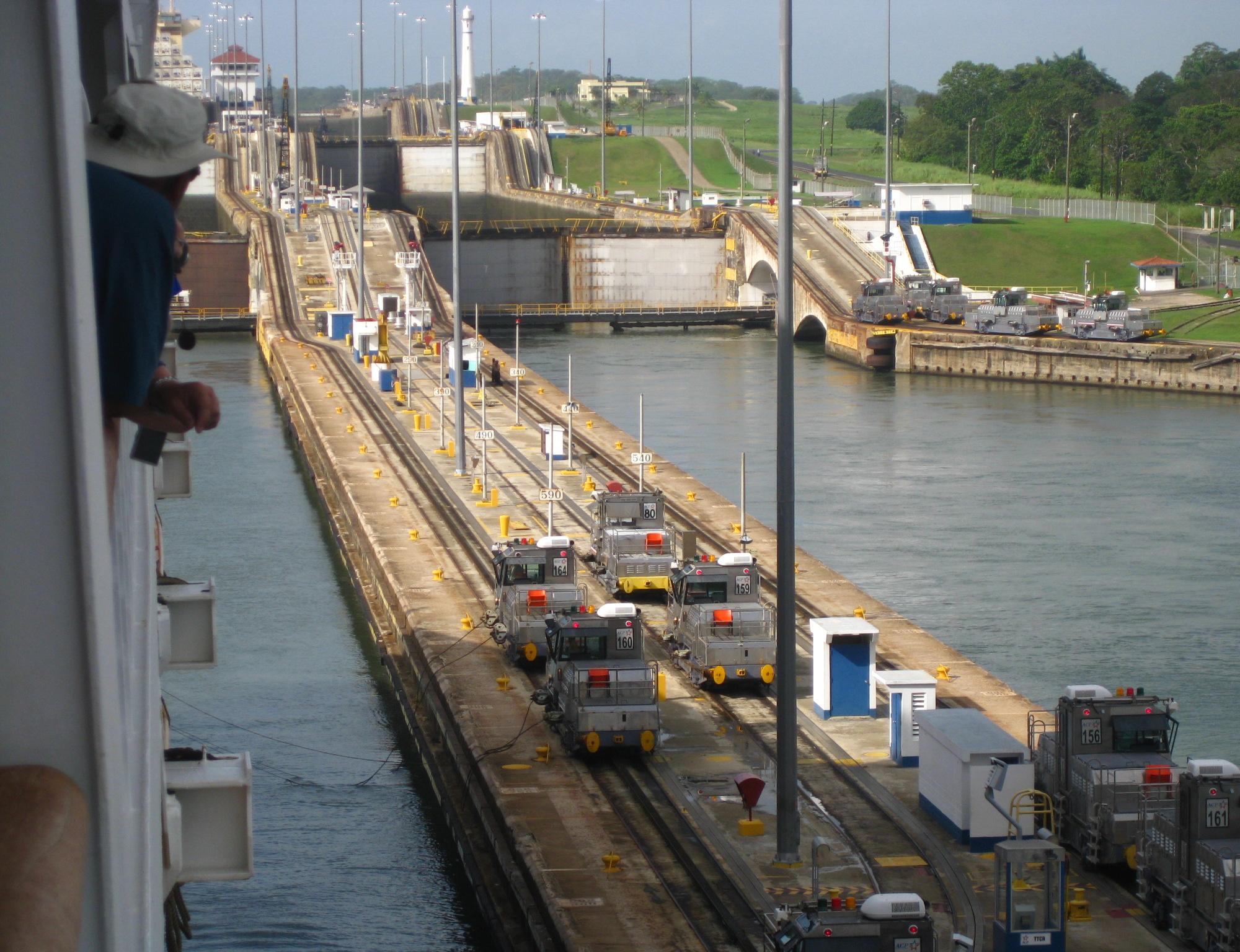 Panama Canal - First Gatun Lock