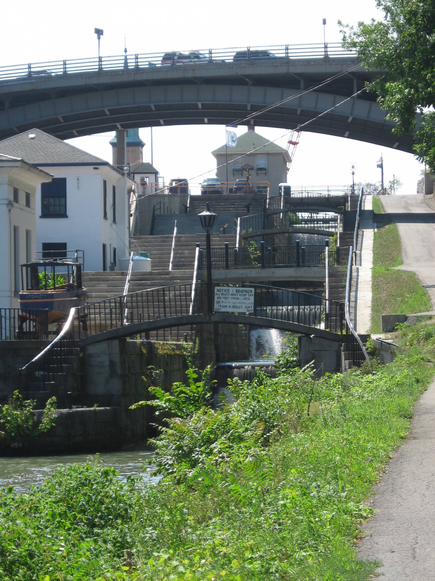 Erie Canal Locks, Lockport, New York