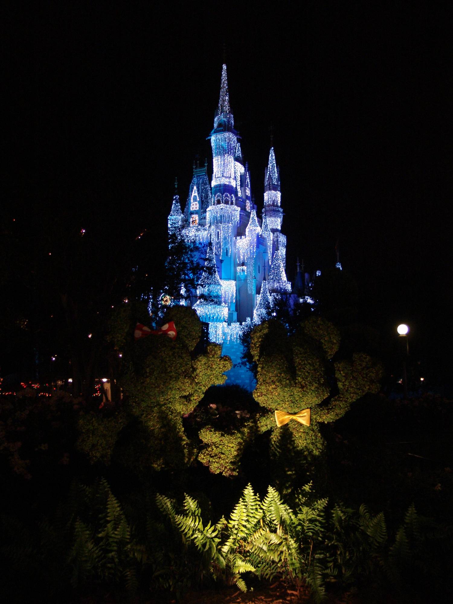 Magic Kingdom - Cinderella Castle in &quot;ice&quot;
