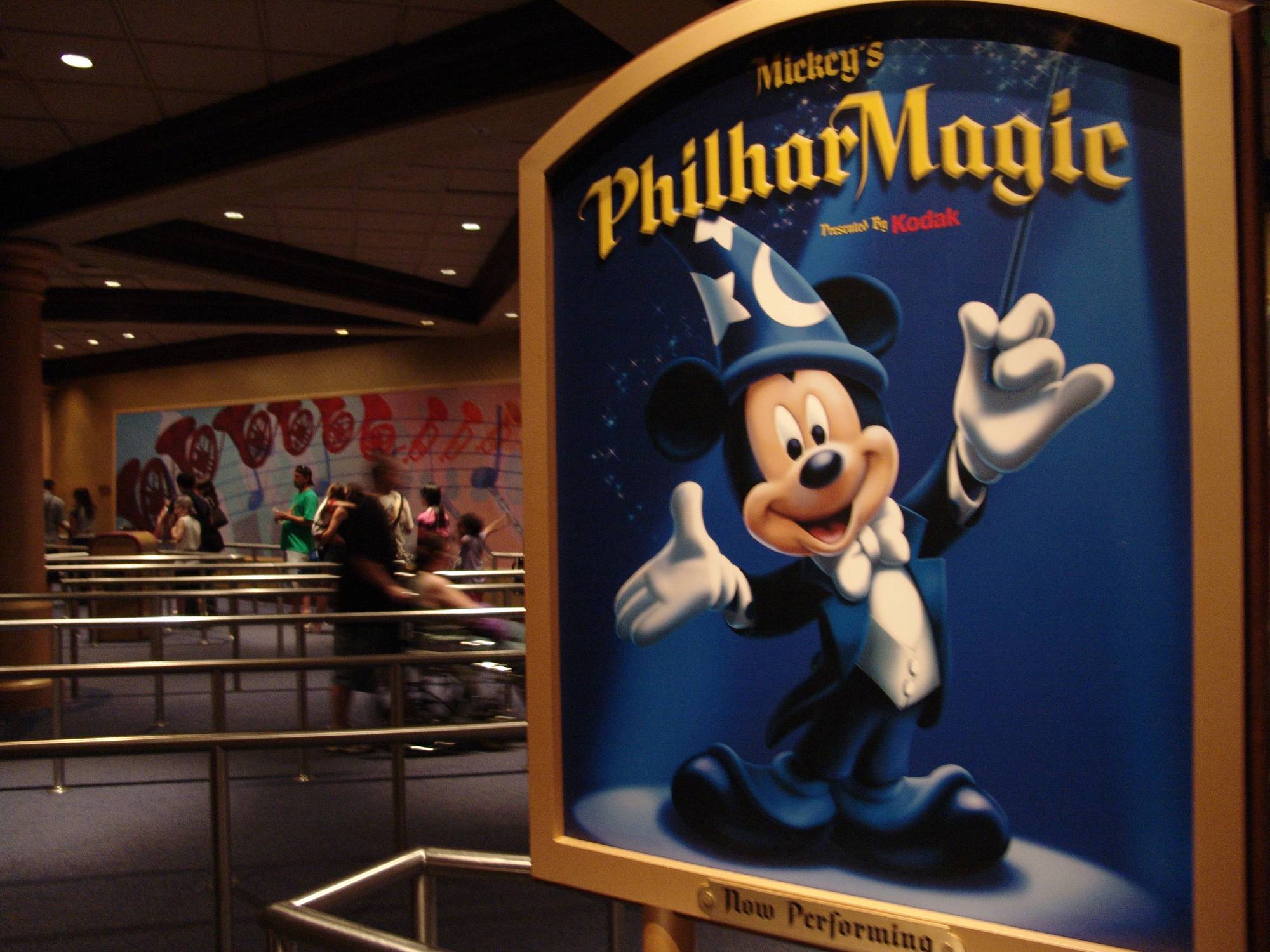 Magic Kingdom - inside Mickey's PhilharMagic