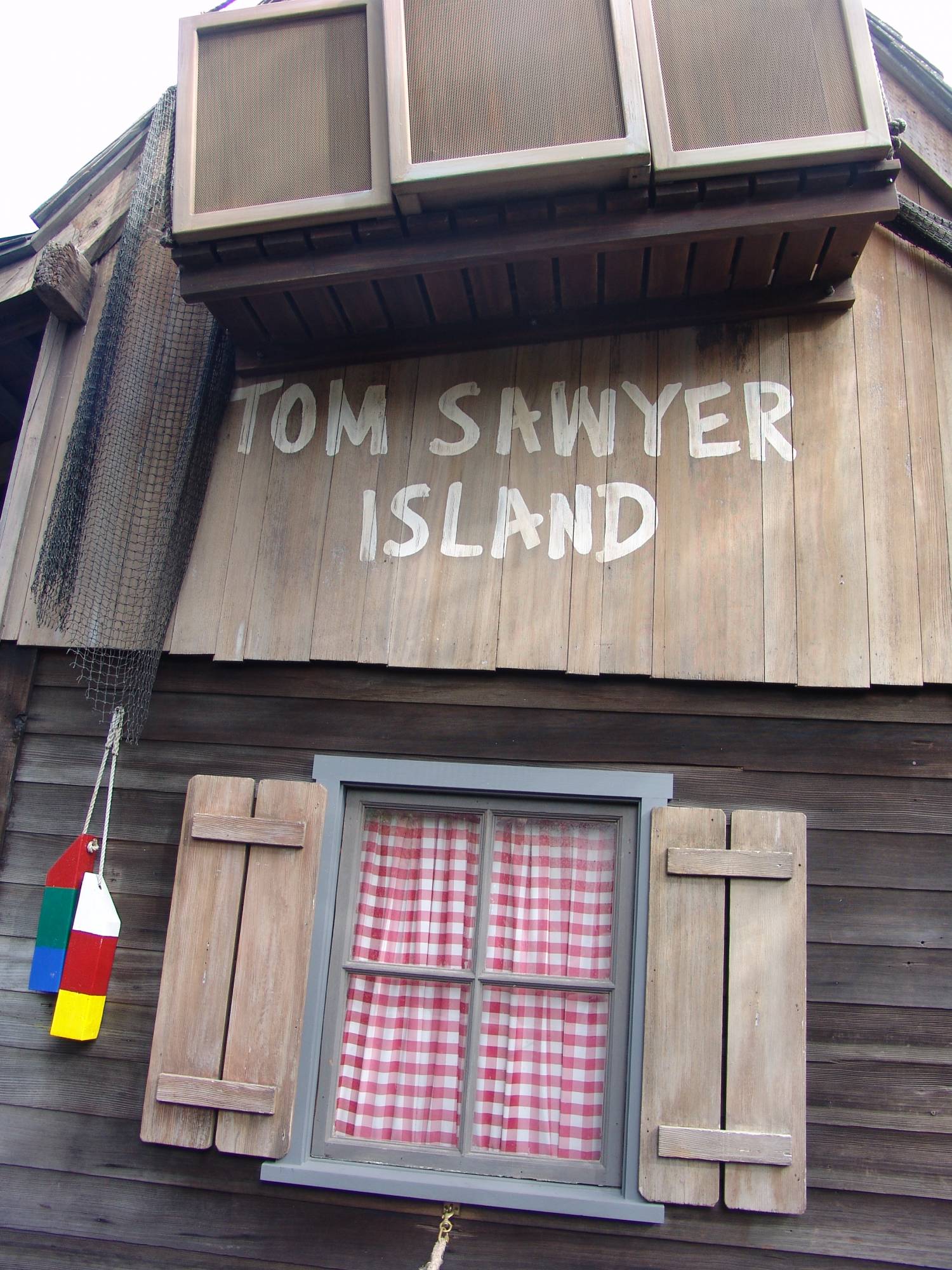 Magic Kingdom - Tom Sawyer Island sign