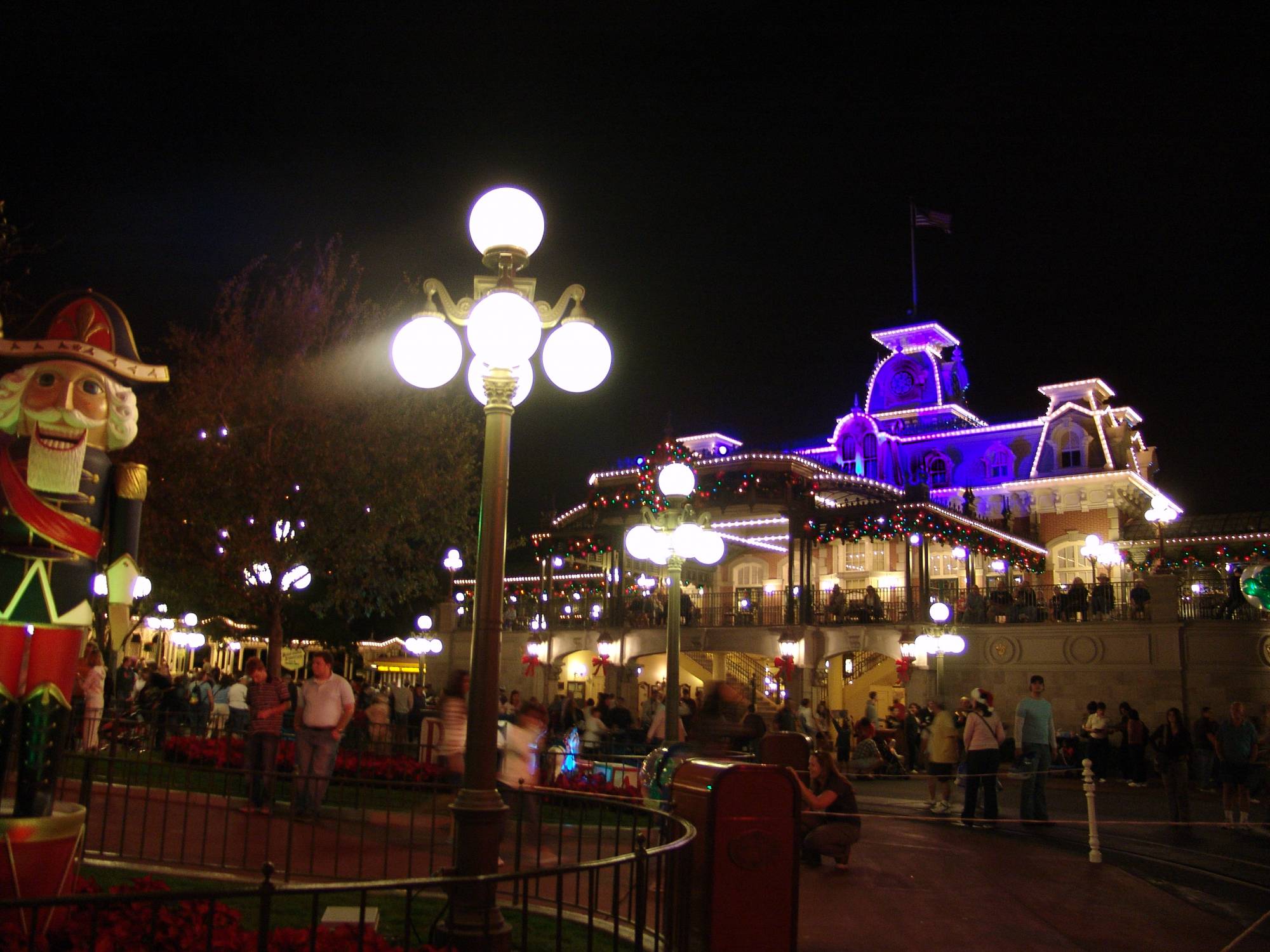 Magic Kingdom - Main Street at night