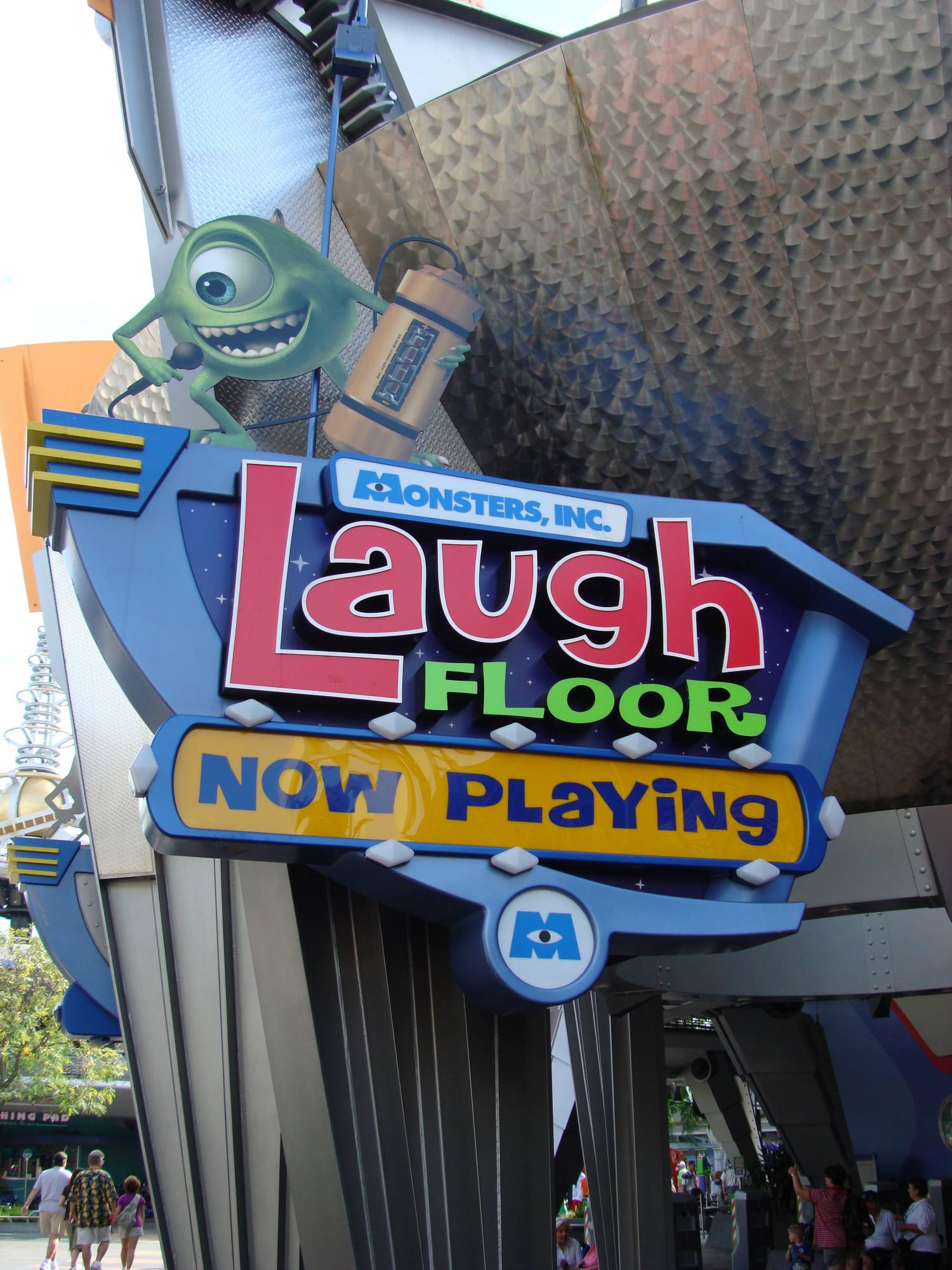 Magic Kingdom - entrance into Monsters Inc. Laugh Floor