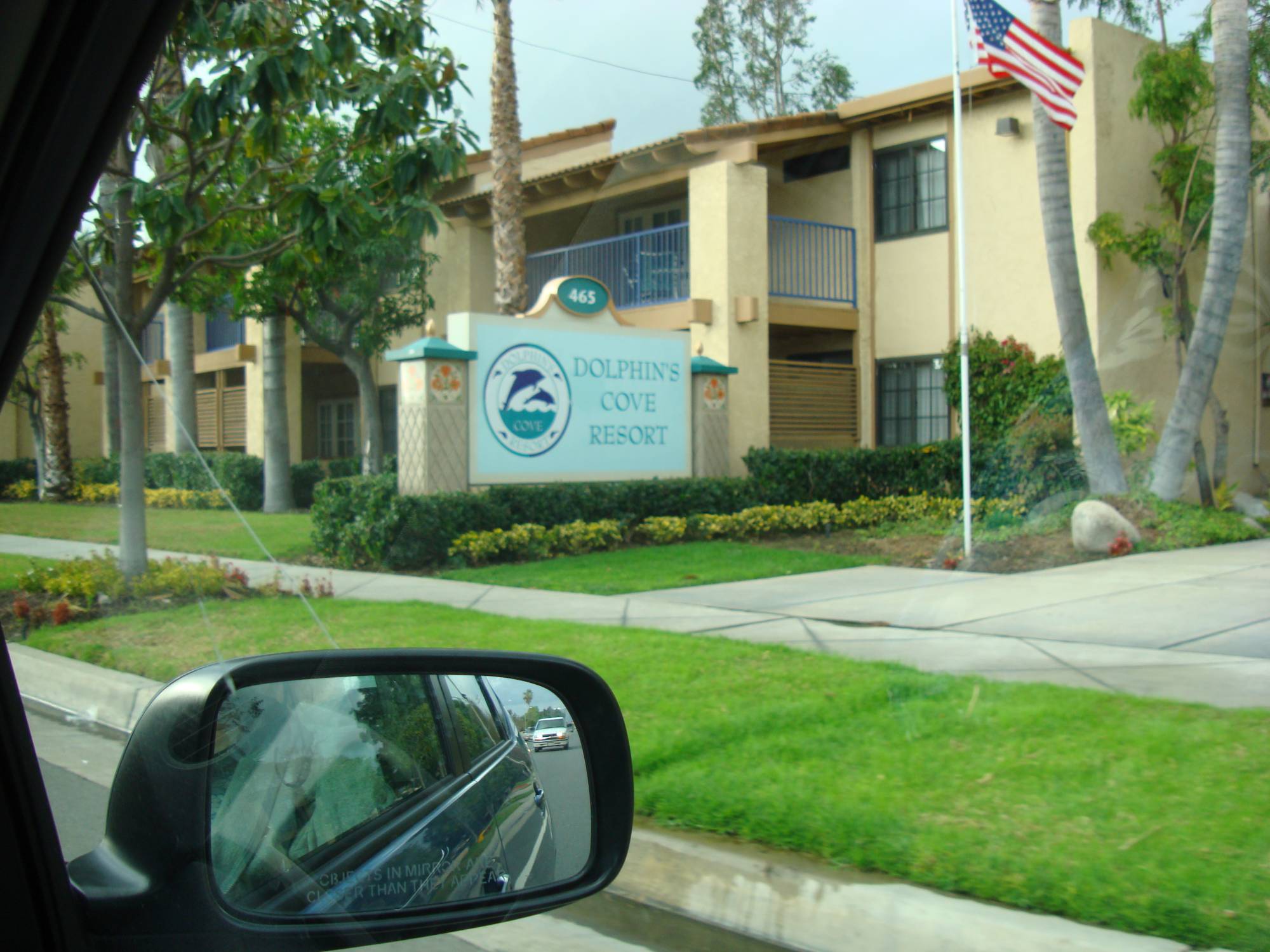 Dolphin's Cove Resort - Resort Sign