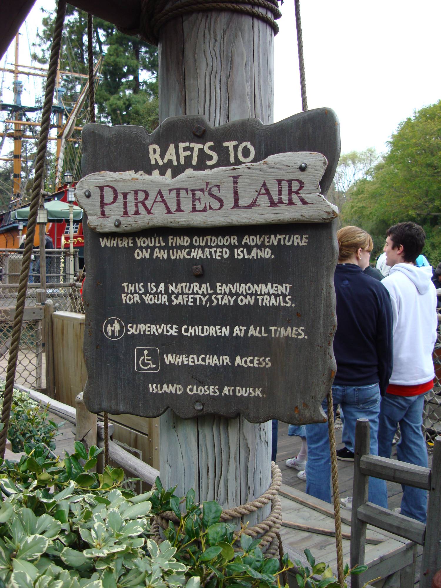 Frontierland - Pirate's Lair on Tom Sawyer Island