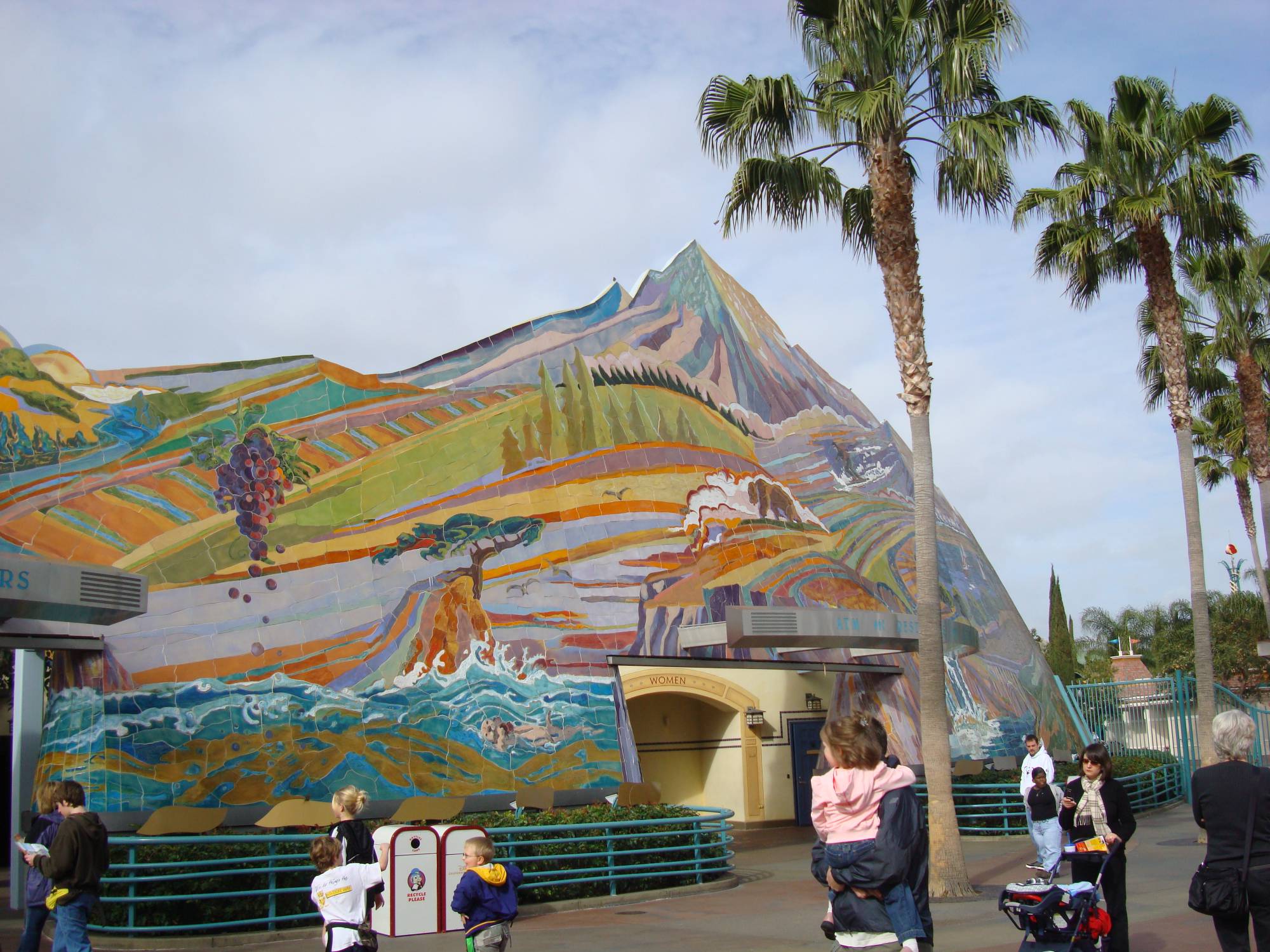 California Adventure - Entrance Mosaic